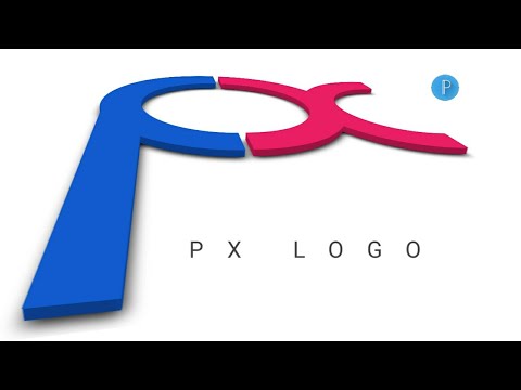 DESIGN AN AMAZING LETTERS PM LOGO IN MINUTES! #pixellab