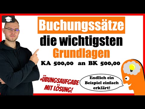 Buchungssätze einfach erklärt