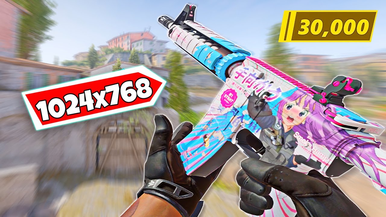 Road To 30K Premier в CS2, но в разрешении 1024x768 👀