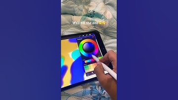 Illusion drawn on ipad/procreate #art #digitalart #procreate #apple #ipad