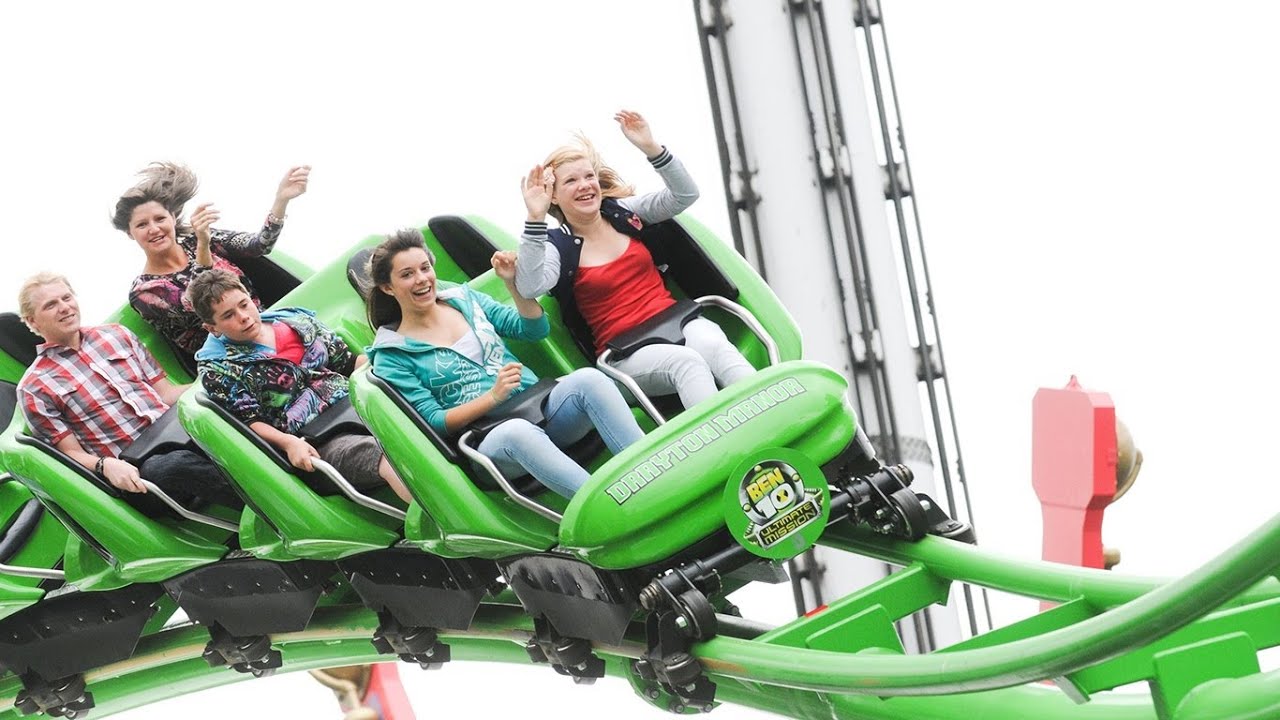 Ben 10 Ride Ben 10 Onride POV - Drayton Manor - YouTube