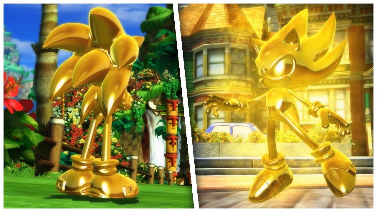 Golden Super Sonic and Fixed Sonic Boom addon - ModDB