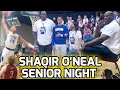 Shaqir O'Neal SHOWS OUT On SENIOR NIGHT! Creekside Christian CAN'T BE STOPPED 🚨