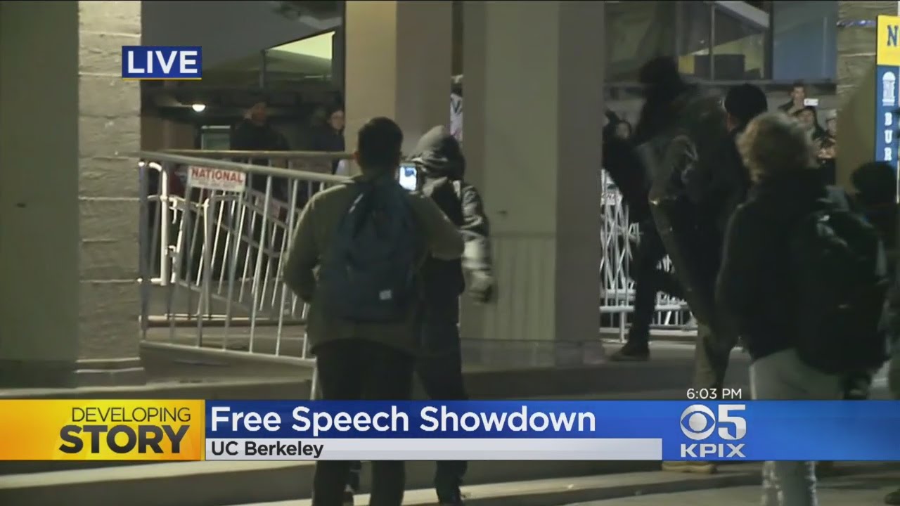 Live Report: Riot At Scheduled Milo Yiannopoulos Event At UC Berkeley