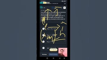 Two electron are moving with non-relatistic perpendicular to each other #jeedropper#modernphysics