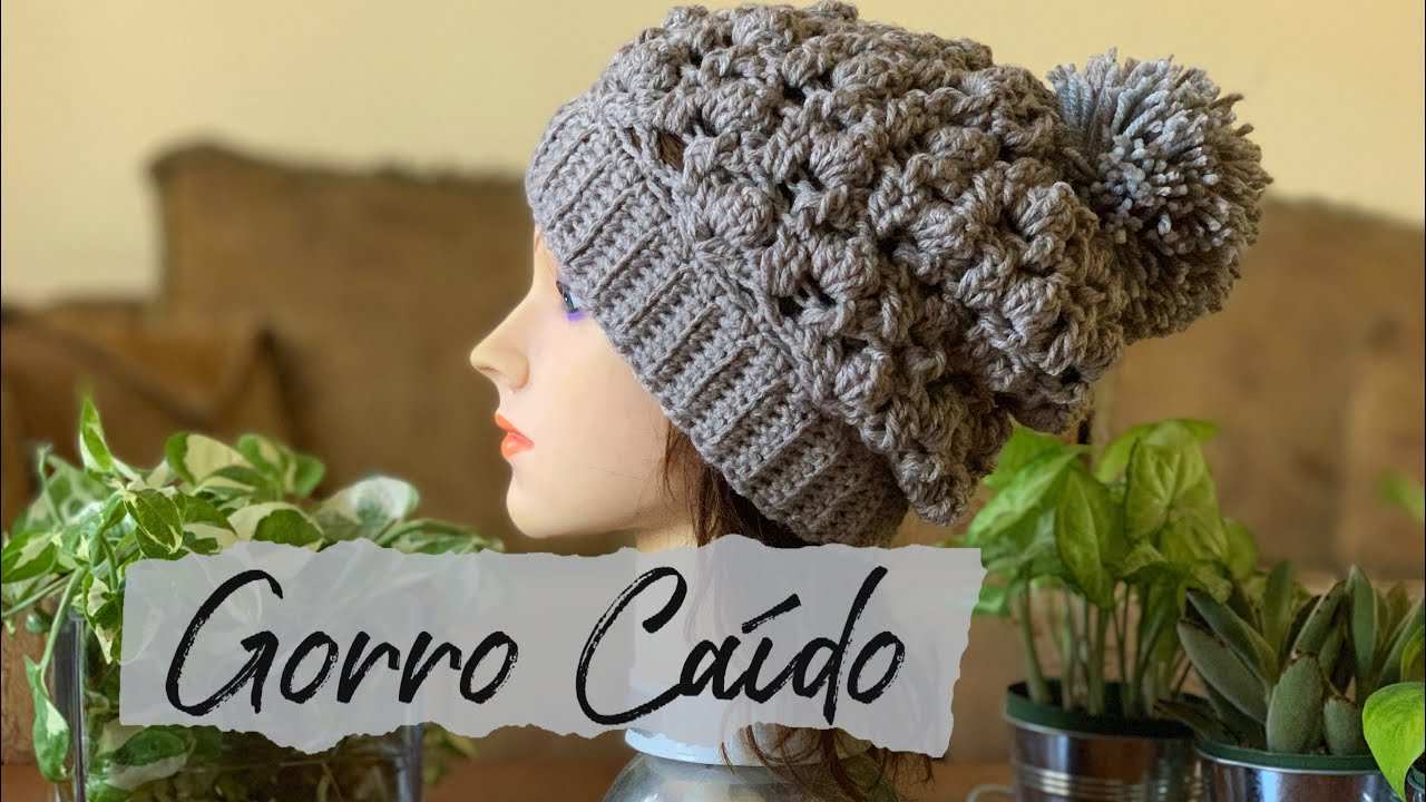 Como tejer un Caído -a crochet- para Adulto Nube) - YouTube