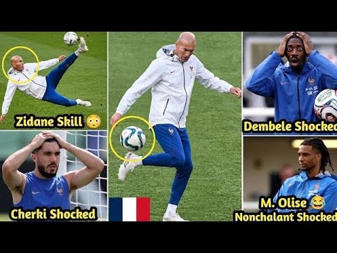 Crazy Skill Zidane Did In France Training That Shocked Michael Olise Dembele Cherki And Everyone