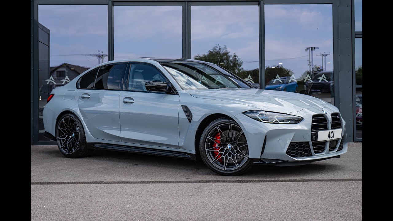 2023 72 BMW M3 COMPETITION BITURBO XDRIVE BROOKLYN GREY - YouTube