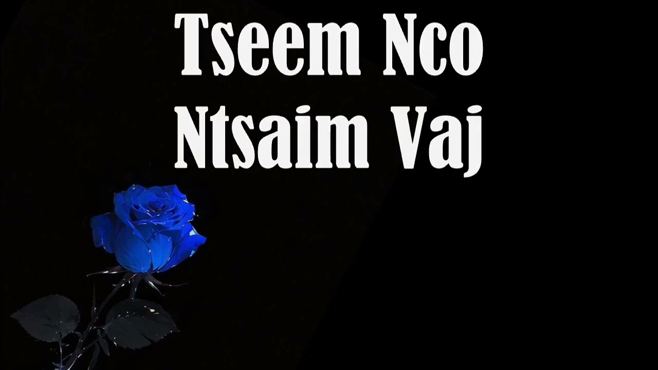 Tseem nco KARAOKE-Ntsaim vaj #nkauj #karaoke #dance #song #sorts #tseemnco #hmoobmusic 