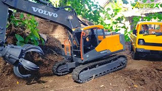 Banyak Mainan #1 Excavator, Truk Bego, Mobil Pic Up, Huina 1593, Truk tronton,