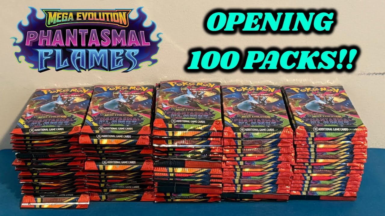 Я открыл 100 УПАКОВОК ПРИЗРАЧНОГО ПЛАМЕНИ, чтобы попытаться СОБРАТЬ КОМПЛЕКТ!! (открытие карты по...