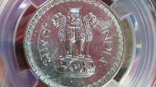 Rare 1 Rupee Coin Value.1962 Kolkata Mint Coin Price.rare.7003661302