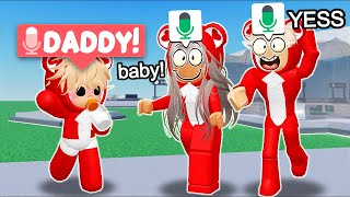 Matching Avatars As A Baby In Roblox Voice Chat 5