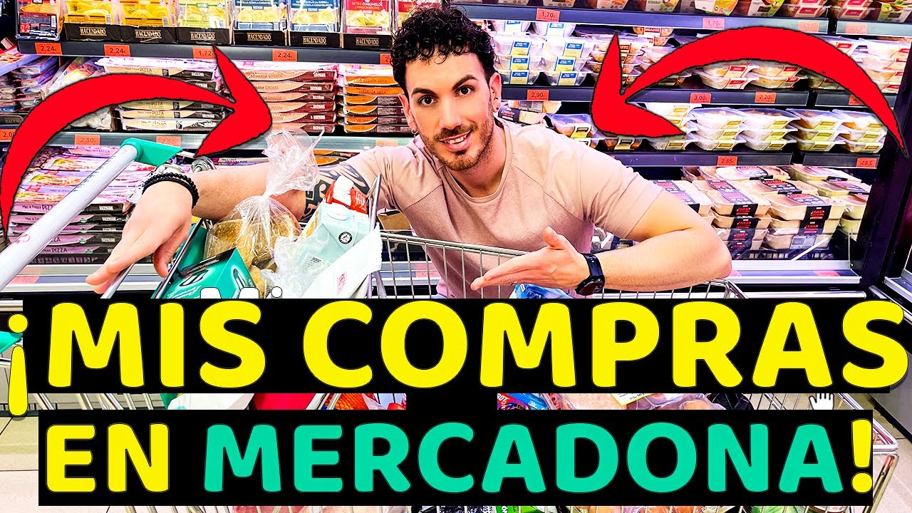 MERCADONA MIS COMPRAS SEMANALES.(Un cubano en España) Robertalba Vlogs