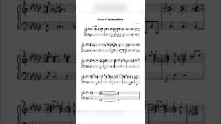 Grains of Black and White (Sheet Music Video) screenshot 3