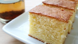 基本牛油蛋糕/Butter Cake/简易食谱/Easy Recipe/口感松软 Soft and Moist