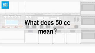 What does 50 cc mean