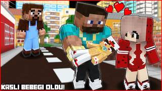 Kasli Adam Ve Eli̇fi̇n Bebeği̇ Oldu - Minecraft