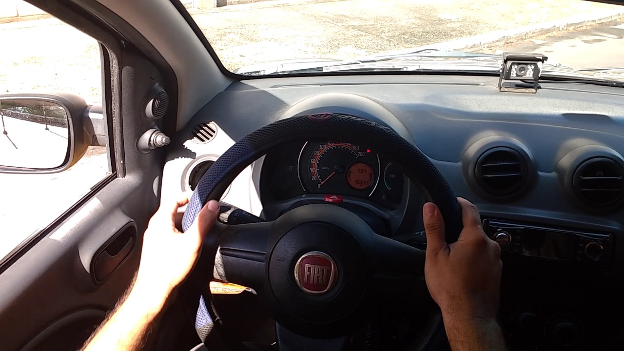 Baliza com a visão do condutor