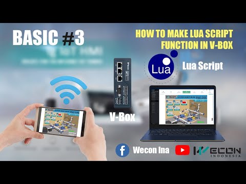 Wecon V-Box || Basic 3 Lua Script