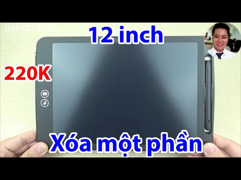 Bảng viết vẽ điện tử thông minh 12 inch, có thể xóa một phần SADA