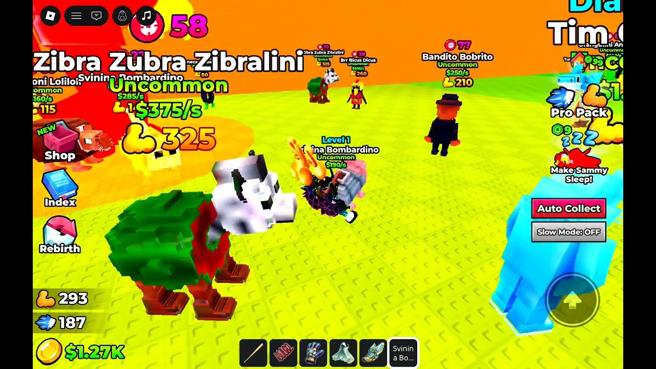 Playing Roblox