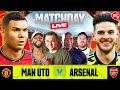 Manchester united 01 arsenal  match day live  premier league
