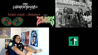 THIS VIDEO LIVE AF!!!!! \/ BEAST COAST - Distance VIDEO REACTION