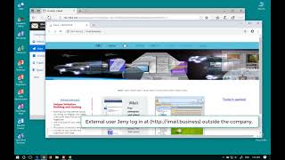 Sanwhole Exchange Imail  Emails Between Company User In The Office And Out Of Office