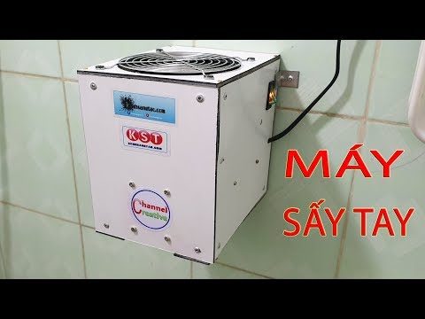 Chế Máy Sấy Làm Khô Tay - Máy Sưởi Tay MINI