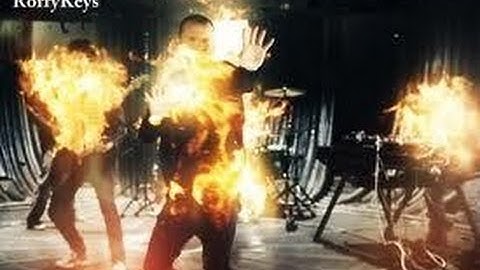 Linkin Park - Burn IT Down OFFICIAL MUSIC VIDEO on piano with Lyrics HD