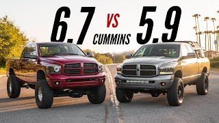 5.9 vs 6.7 3rd Gen Cummins | Which Is Best and Why by Just Diesels 301,202 views 11 months ago 13 minutes, 22 seconds
