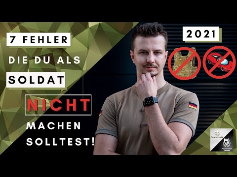 Bundeswehr: diese 7 Fehler können Dich ein Vermögen kosten !