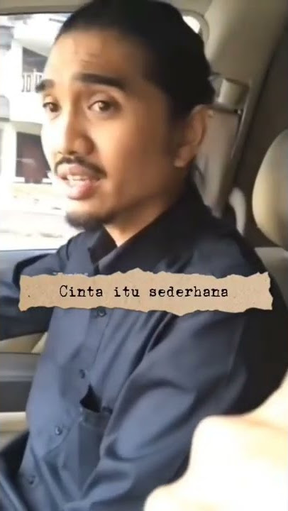 DUTA SO7 'CINTA ITU SEDERHANA' yang rumit itu kamu