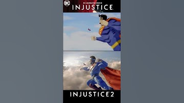 Injustice Movie VS. Game 🦸‍♂️ Superman Ultimate Comparison #shortsfeed #ps5