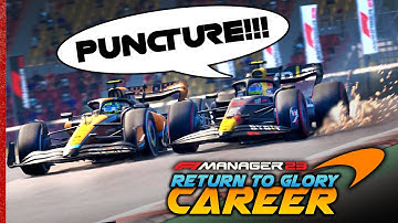 CHAOS IN SPAIN! BOTH RED BULLS HAVE A CRASH! MERCEDES OFF TRACK - F1 Manager 2023 CAREER MODE Part 8