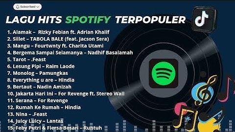 Lagu Top Hits Indonesia Terpopuler 2025 | Viral di TikTok & Hits di Spotify | Tanpa Iklan