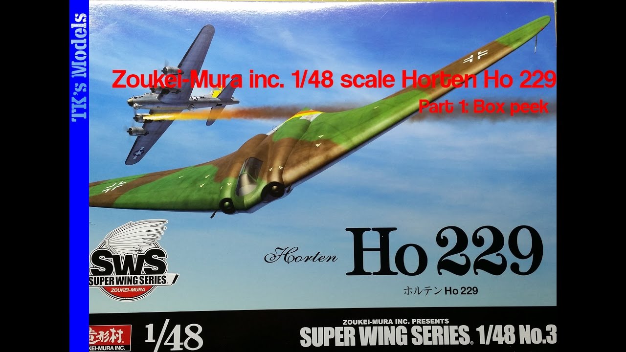 Zoukei Mura Inc 1 48 Horten Ho229 Build Diary Part1 Engines And Fuselage Frame Youtube