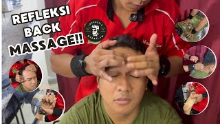 Mall Massage | Reflexy Massage | Pijat Punggung | BACK MASSAGE!! 🇮🇩 #asmr #enjoy #massage #relaxing
