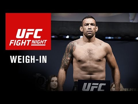 UFC Fight Night Sydney: Official Weigh-in