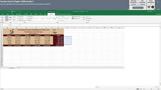 Excel 2016 Snap Level 2 Chapter 4 Skills Exercise 5