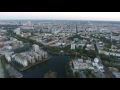 Берлин, район канала Verbindungskanal
с высоты птичьего полета 24 сентября 2016 года