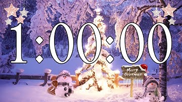 1 Hour Timer with Christmas Lo-fi Music