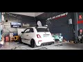 Abarth 595 Stage 4 300hp dyno test