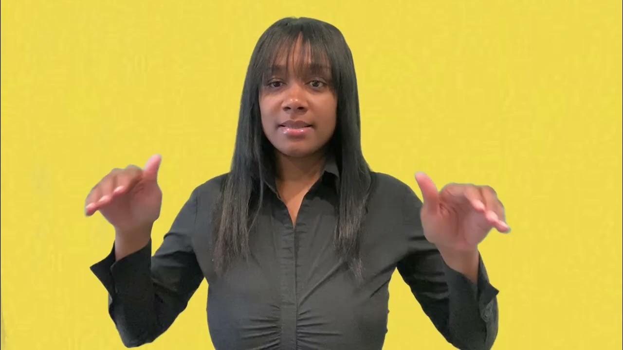 How to sign Salad in American sign language YouTube