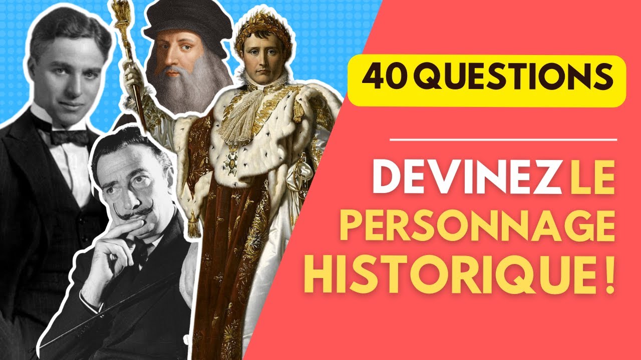 Défiez-vous 🏆 : Quiz Épique sur les Personnages Historiques 🌟 ┃50 Questions !