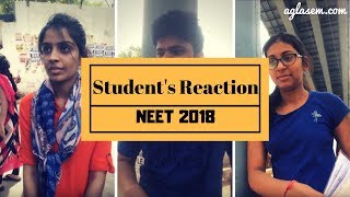 How students reacted to NEET 2018 | AglaSem