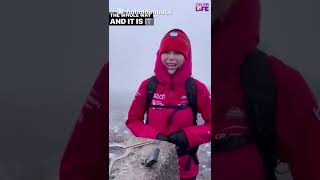 Amanda Holden completes the Three Peaks challenge