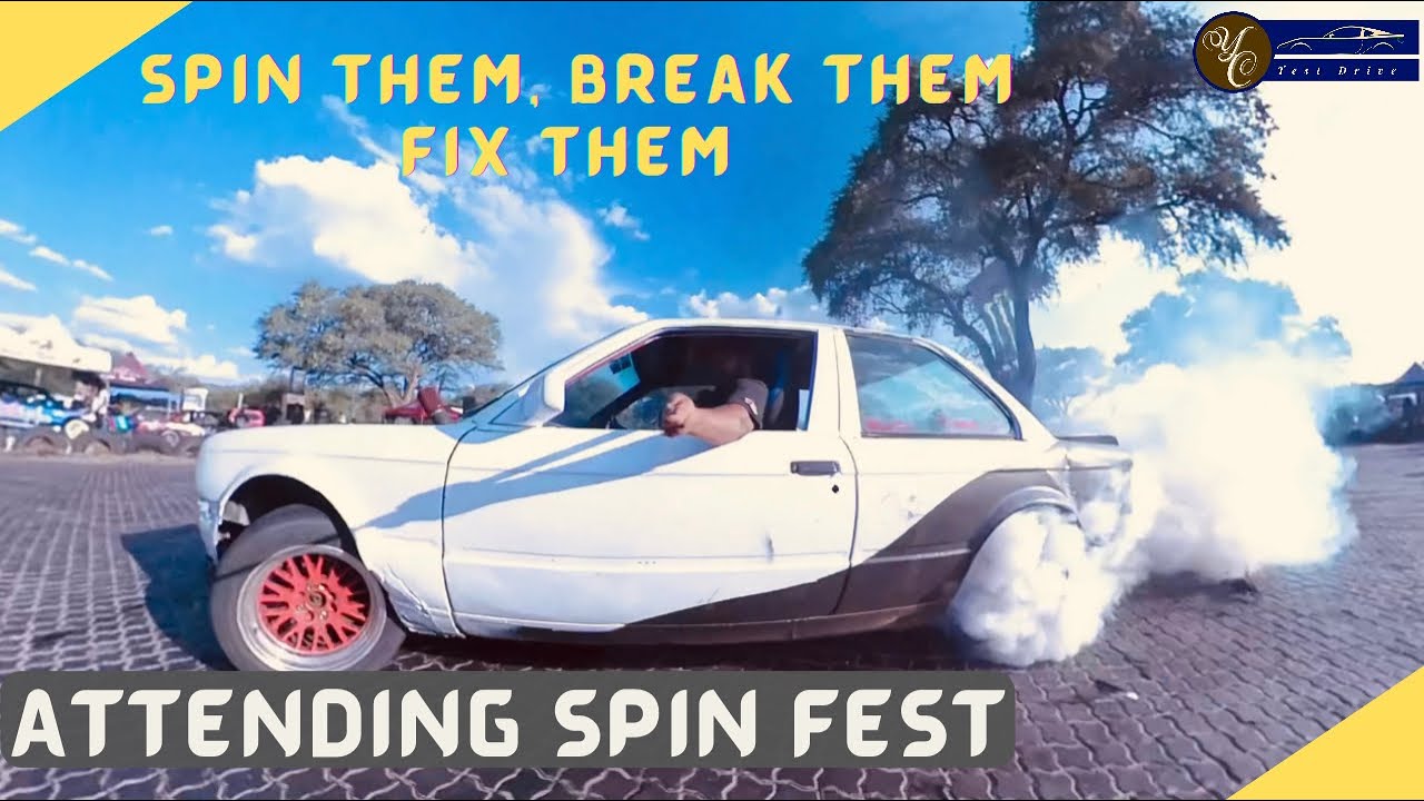 Car Spinning Festival | Tire Bursts | Fire 🔥 & Smoke ‍💨 | Windhoek Spin ...