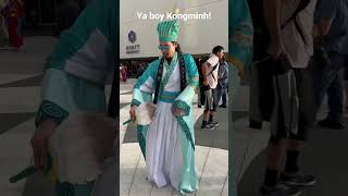 Ya boy Kongming chiki chiki ban dance😁 #subscribe #thankyou #anime #cosplay #comics #animelosangele